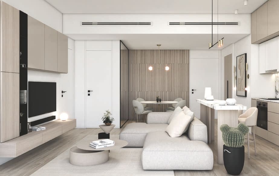 Midtown Noor by Deyaar Development, image 13 of 17. Render supplied by developer.