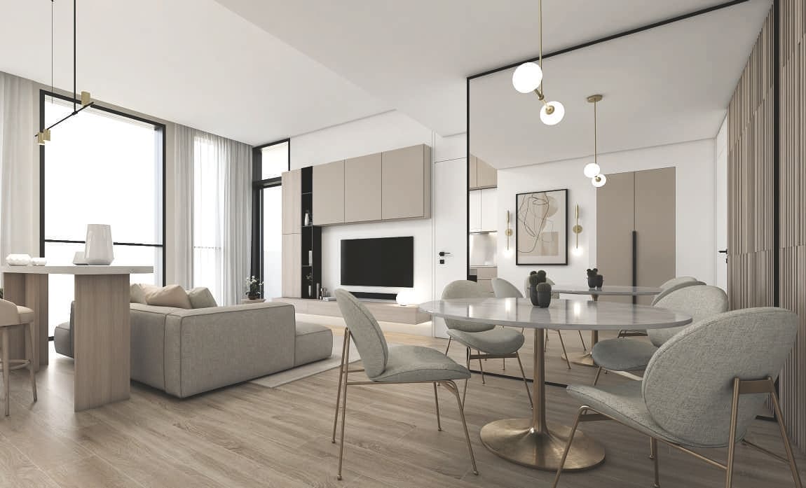 Midtown Noor by Deyaar Development, image 15 of 17. Render supplied by developer.