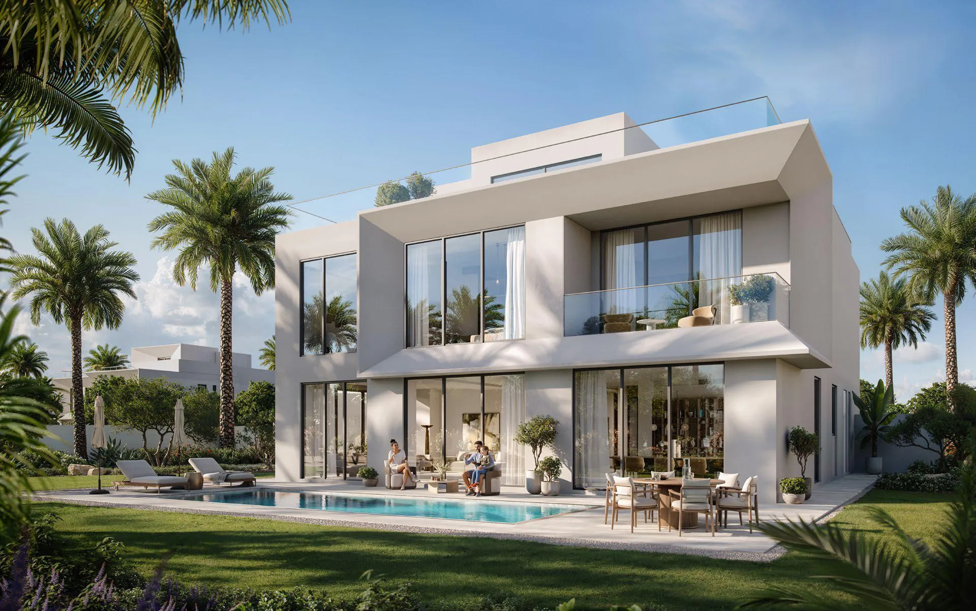 Mareva 1 and 2 The Oasis by Emaar, image 2 of 9. Render supplied by developer.