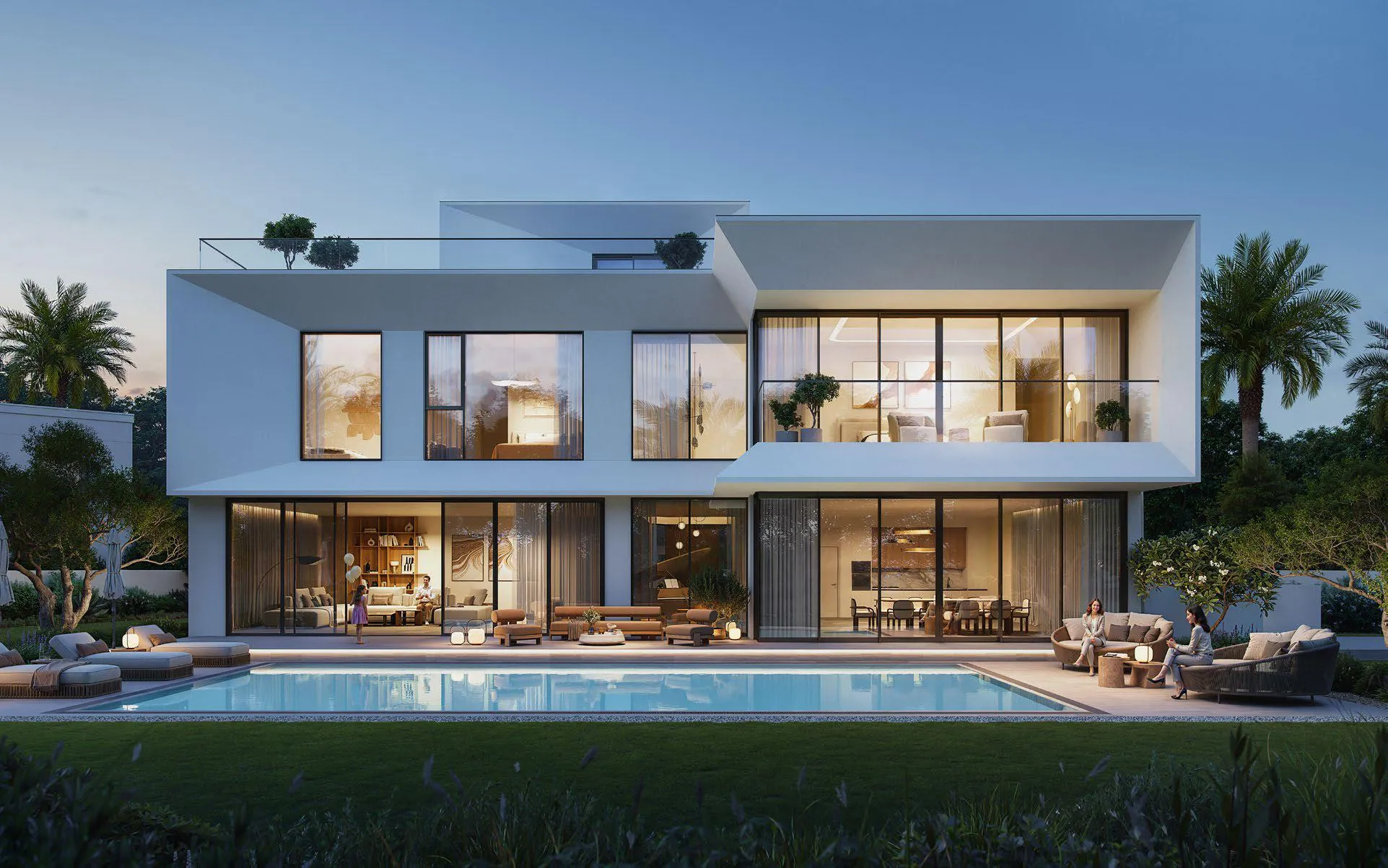 Mareva 1 and 2 The Oasis by Emaar, image 3 of 9. Render supplied by developer.