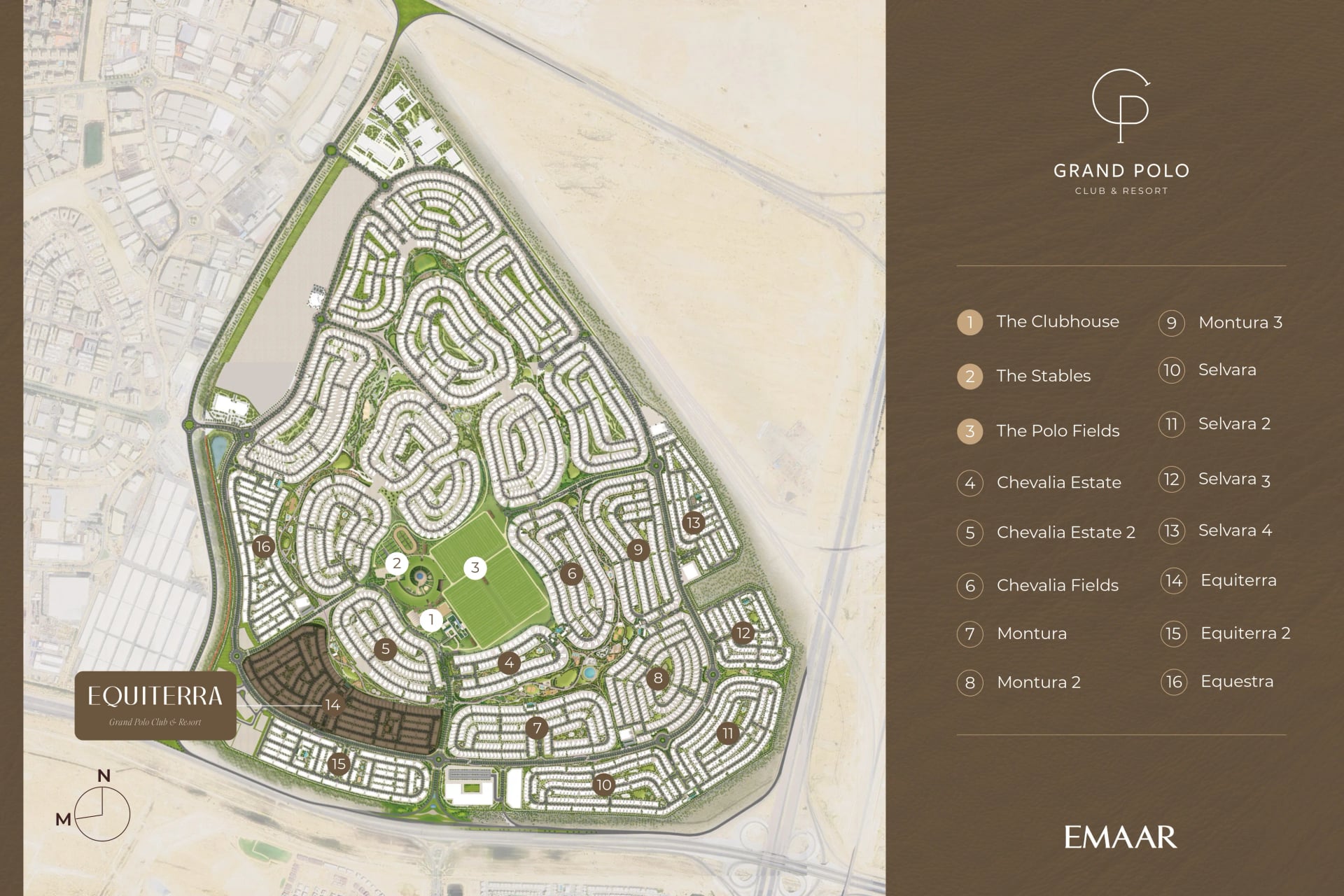 Equiterra by Emaar, image 1 of 1. Render supplied by developer.
