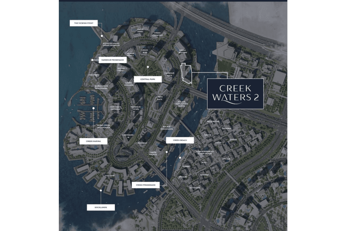 Creek Waters 2 by Emaar, image 10 of 10. Render supplied by developer.