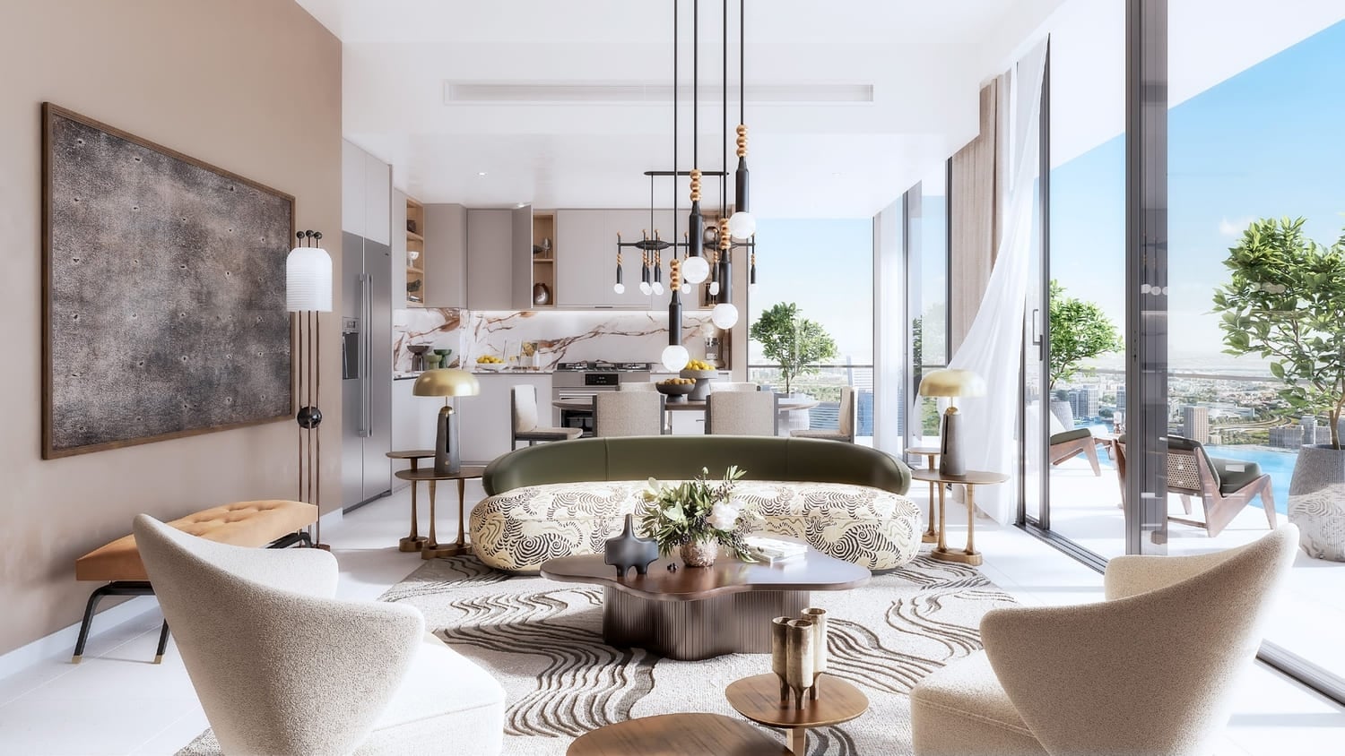 Creek Waters 2 by Emaar, image 8 of 10. Render supplied by developer.