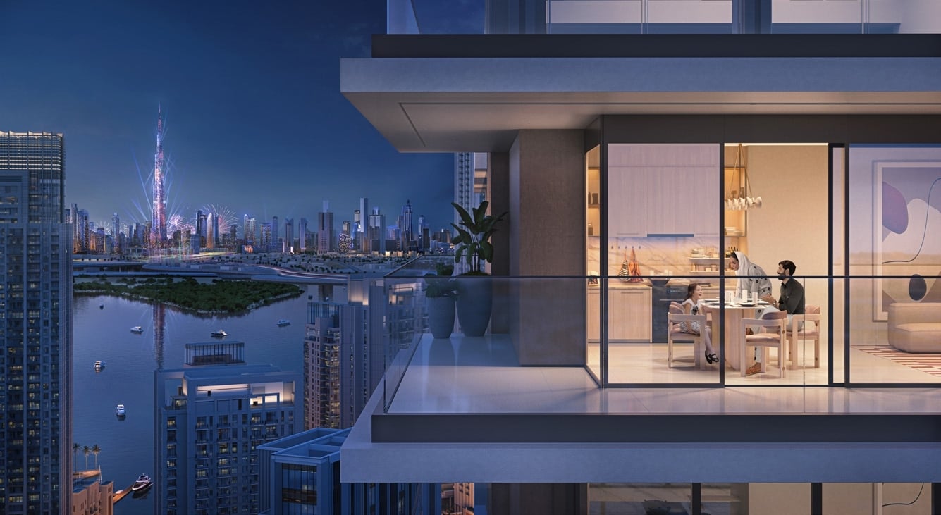 Creek Waters 2 by Emaar, image 3 of 10. Render supplied by developer.