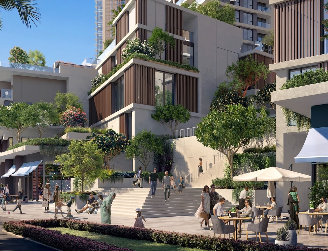 Creek Waters 2 by Emaar, image 4 of 10. Render supplied by developer.