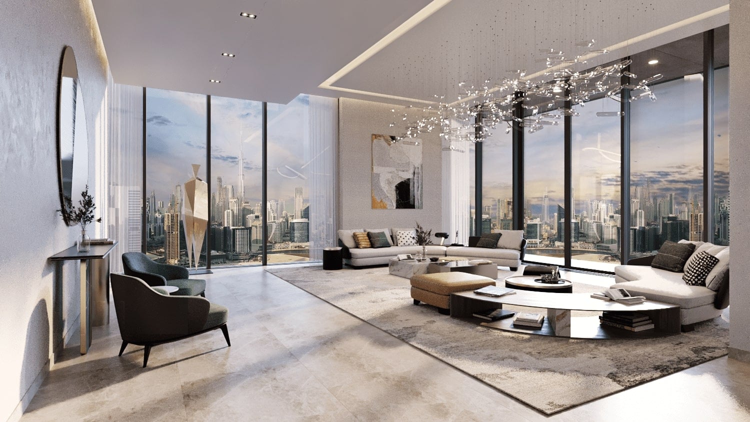 Peninsula Four - The Plaza by Select Group, image 5 of 21. Render supplied by developer.