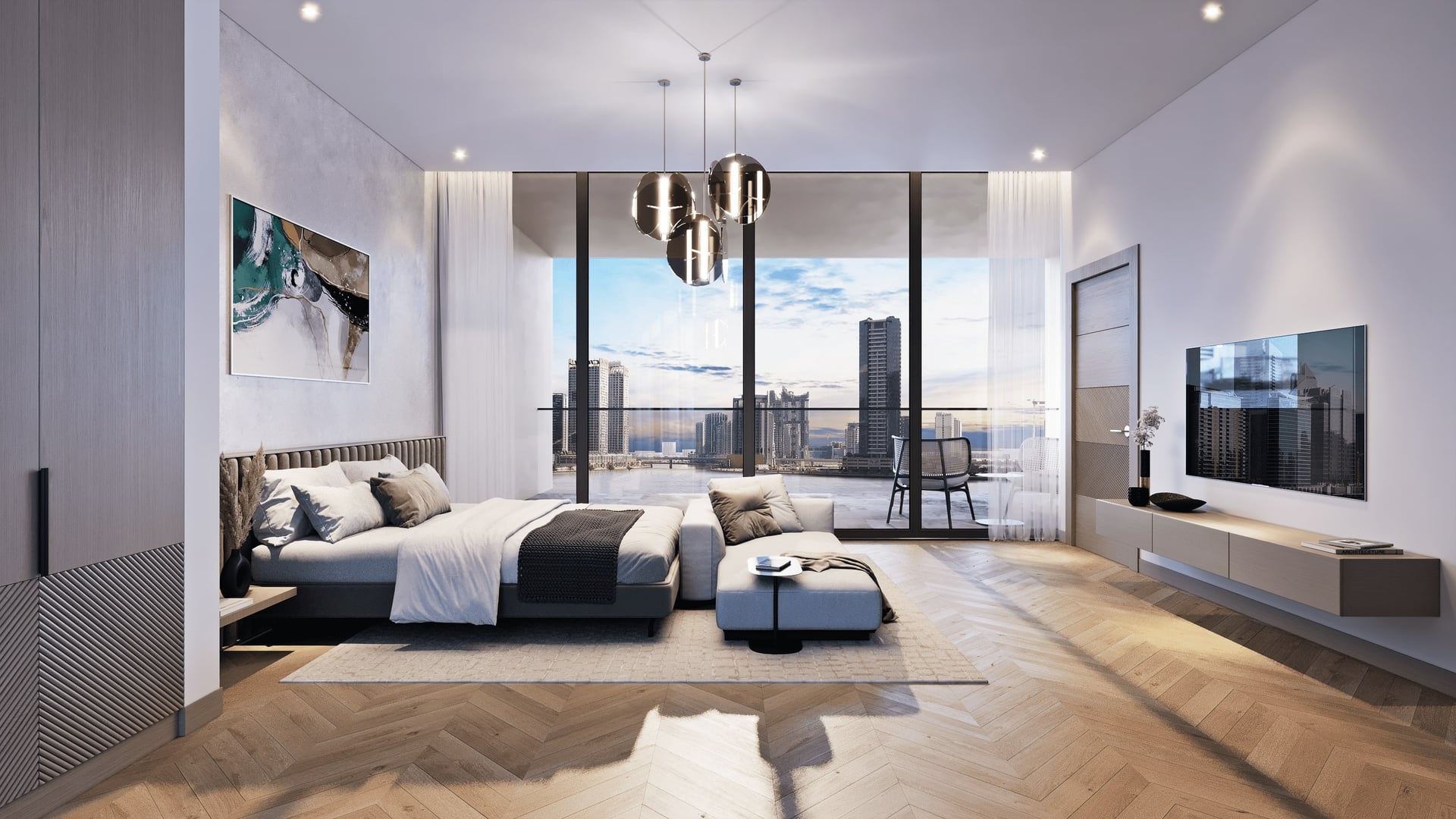 Peninsula Four - The Plaza by Select Group, image 6 of 21. Render supplied by developer.