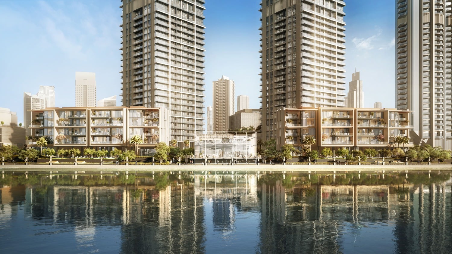 Peninsula Four - The Plaza by Select Group, image 4 of 21. Render supplied by developer.