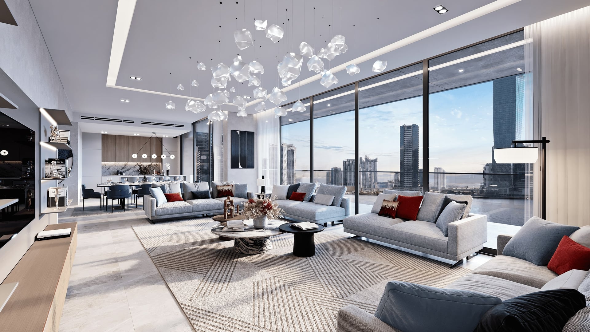 Peninsula Four - The Plaza by Select Group, image 7 of 21. Render supplied by developer.