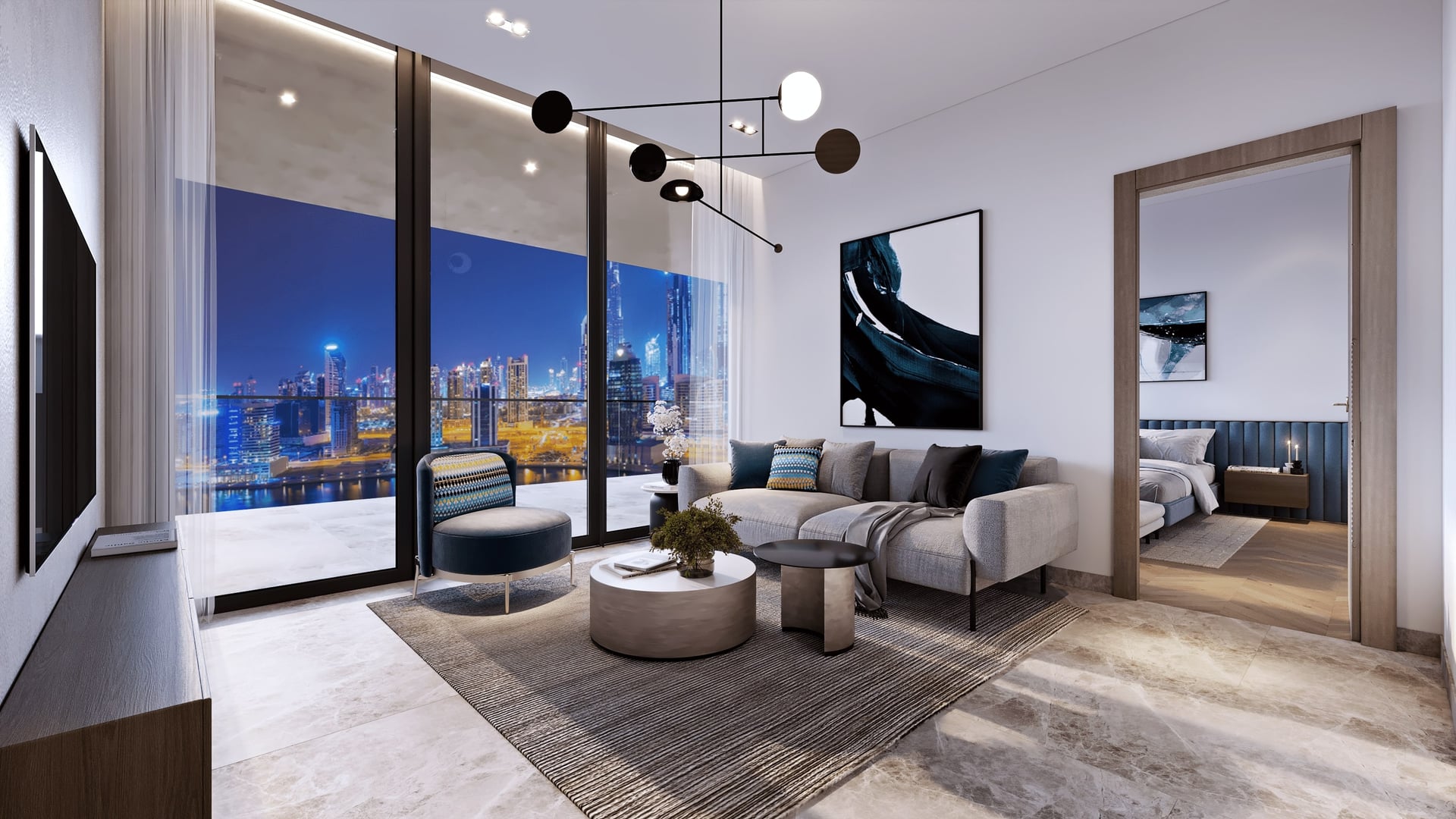 Peninsula Four - The Plaza by Select Group, image 11 of 21. Render supplied by developer.
