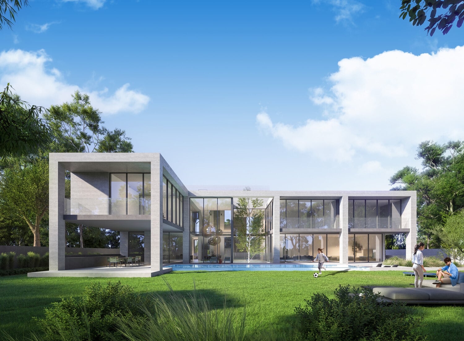 Masaar Sarai by ARADA, image 1 of 11. Render supplied by developer.