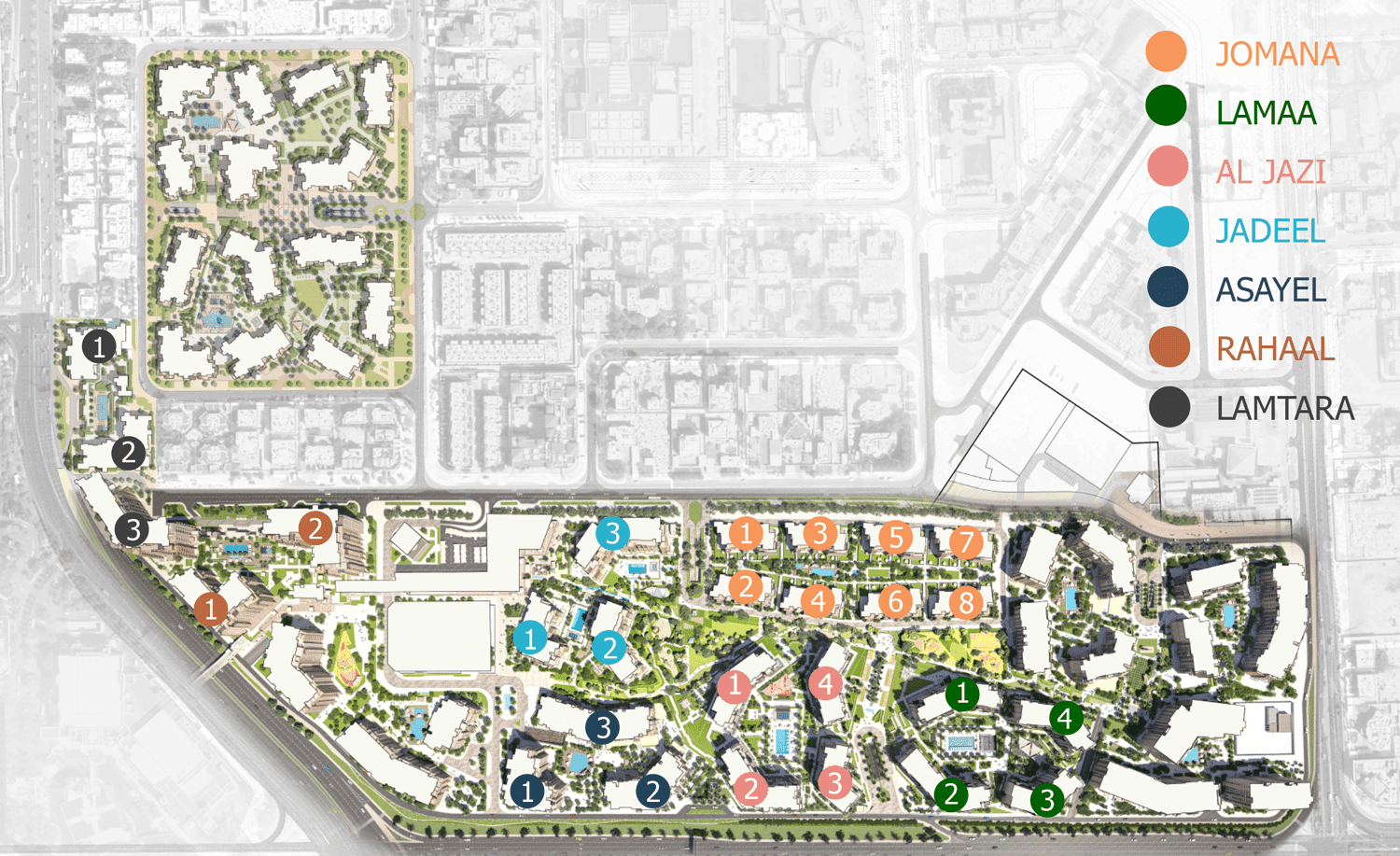 MJL Jomana by Meraas, image 11 of 13. Render supplied by developer.