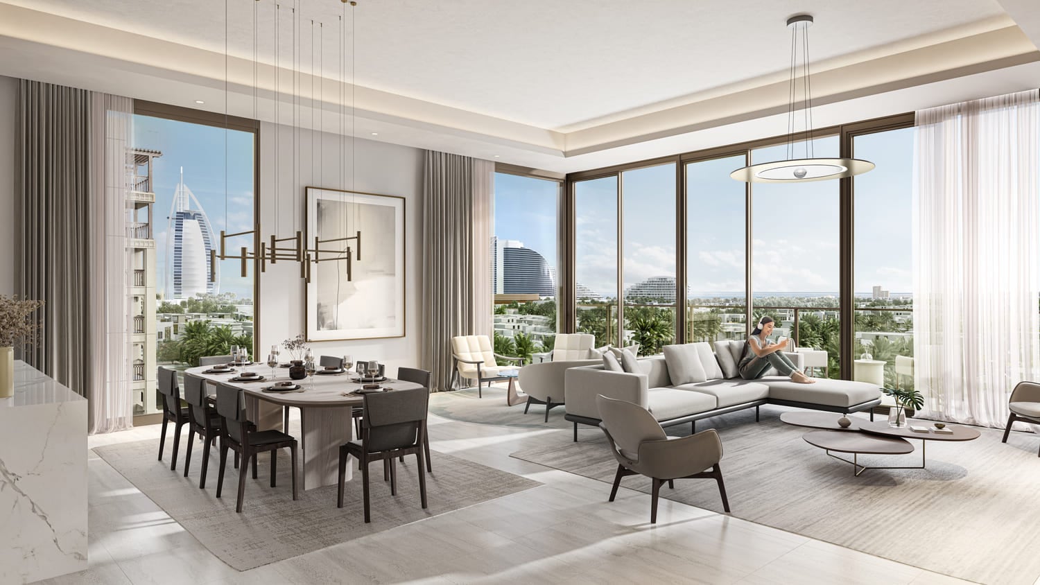 MJL Jomana by Meraas, image 10 of 13. Render supplied by developer.
