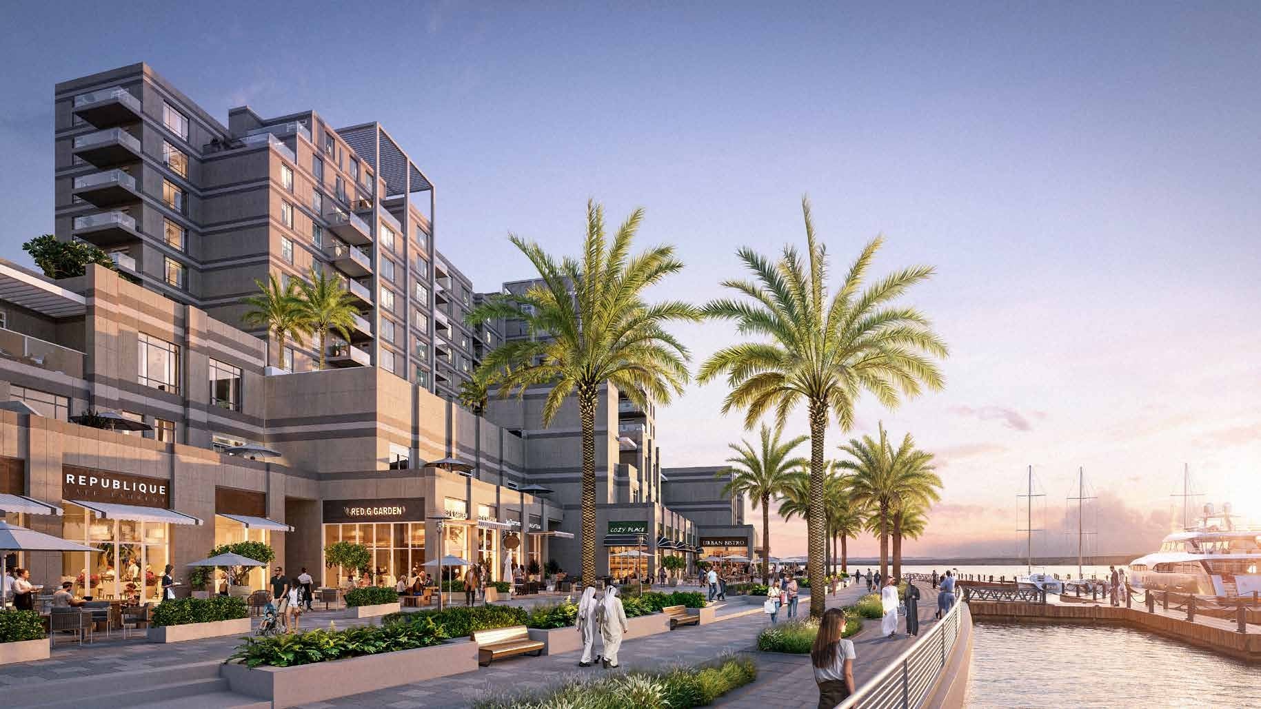 Crystal Residences Tower 2 by Eagle Hills, image 2 of 4. Render supplied by developer.