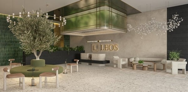 Cavendish Square by LEOS Developments, image 8 of 9. Render supplied by developer.