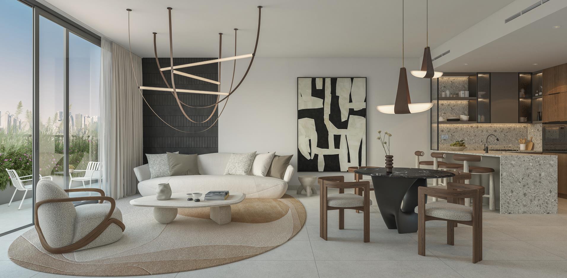 Cavendish Square by LEOS Developments, image 3 of 9. Render supplied by developer.