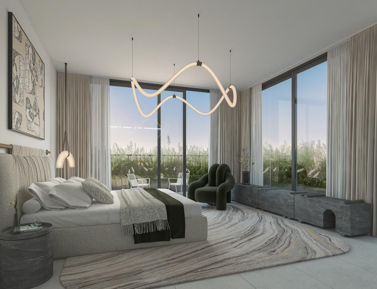 Cavendish Square by LEOS Developments, image 4 of 9. Render supplied by developer.