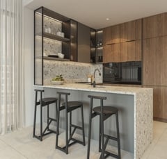 Cavendish Square by LEOS Developments, image 5 of 9. Render supplied by developer.