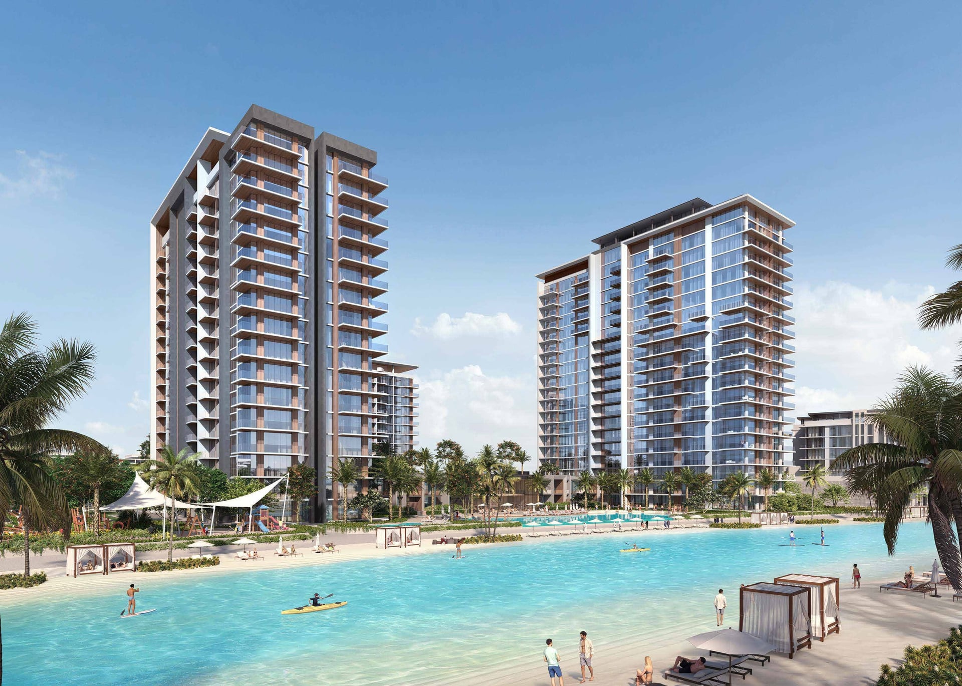 Naya by Nakheel, image 1 of 18. Render supplied by developer.