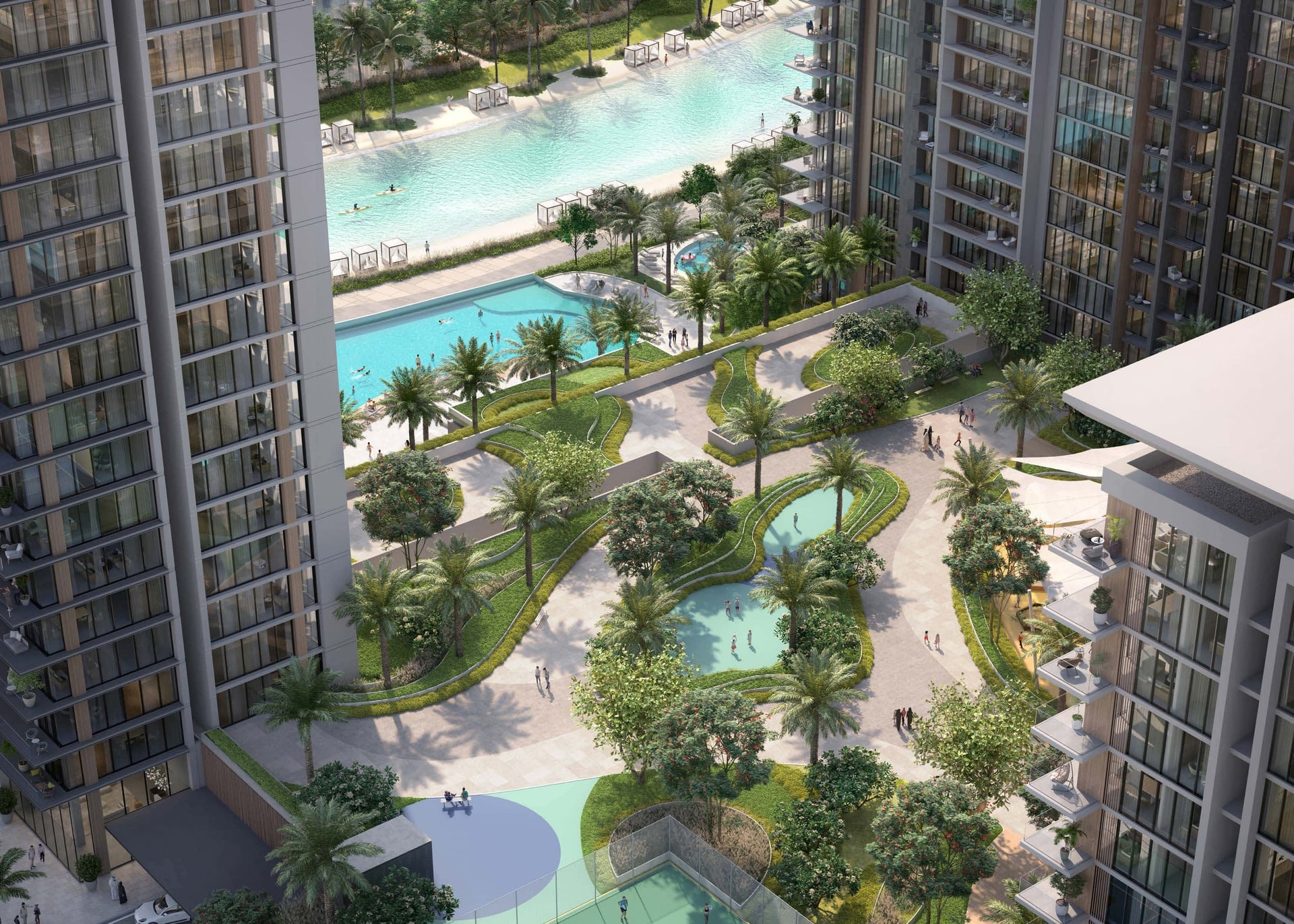 Naya by Nakheel, image 6 of 18. Render supplied by developer.