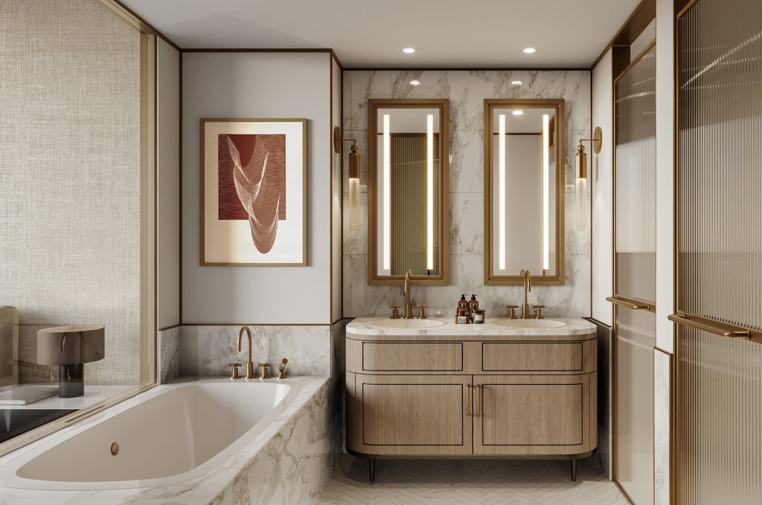 Peninsula Jumeirah living Business Bay by Select Group, image 10 of 12. Render supplied by developer.