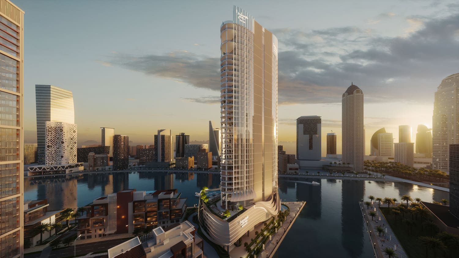 Peninsula Jumeirah living Business Bay by Select Group, image 4 of 12. Render supplied by developer.