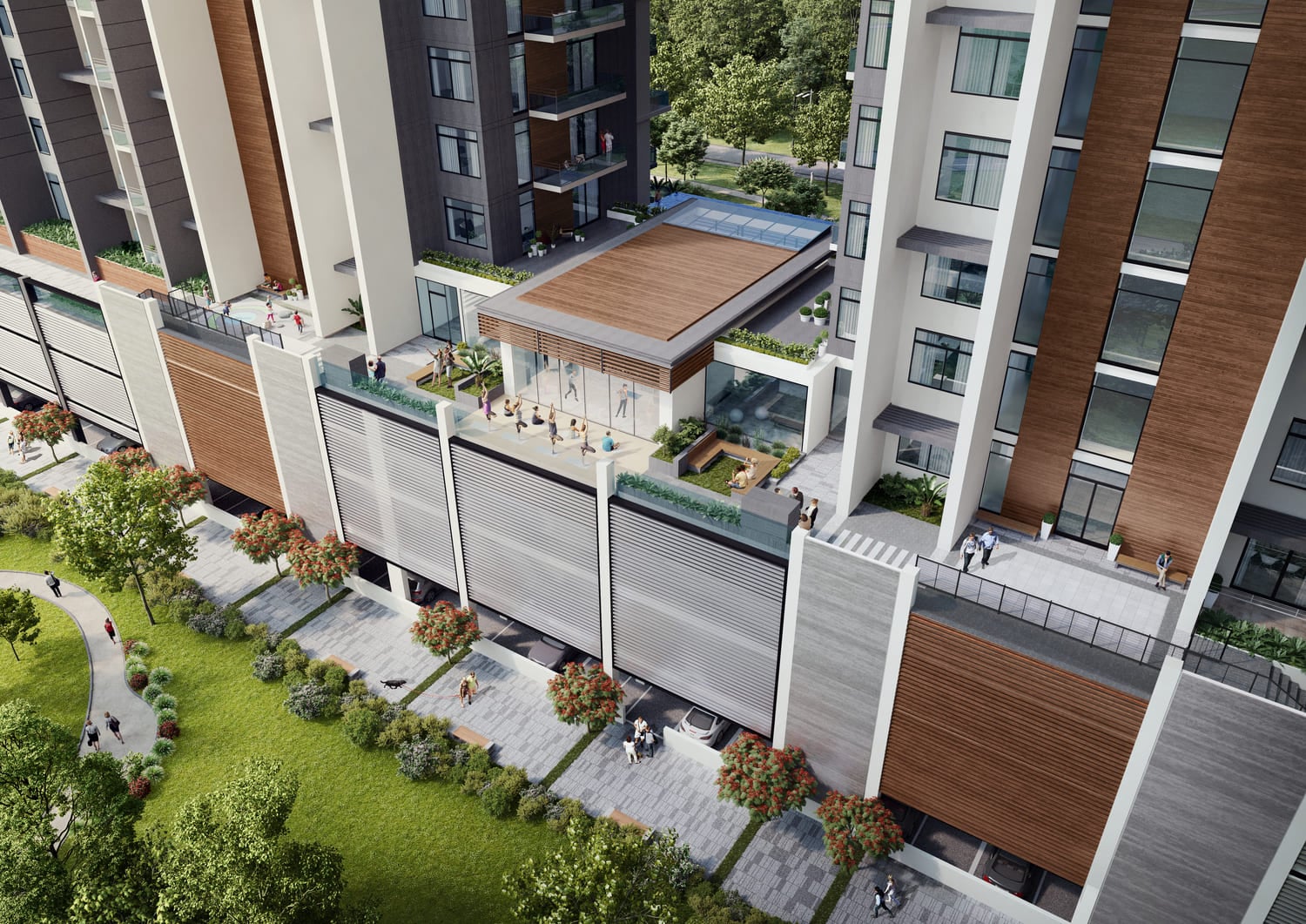 Wilton Park Residences by Ellington, image 1 of 18. Render supplied by developer.
