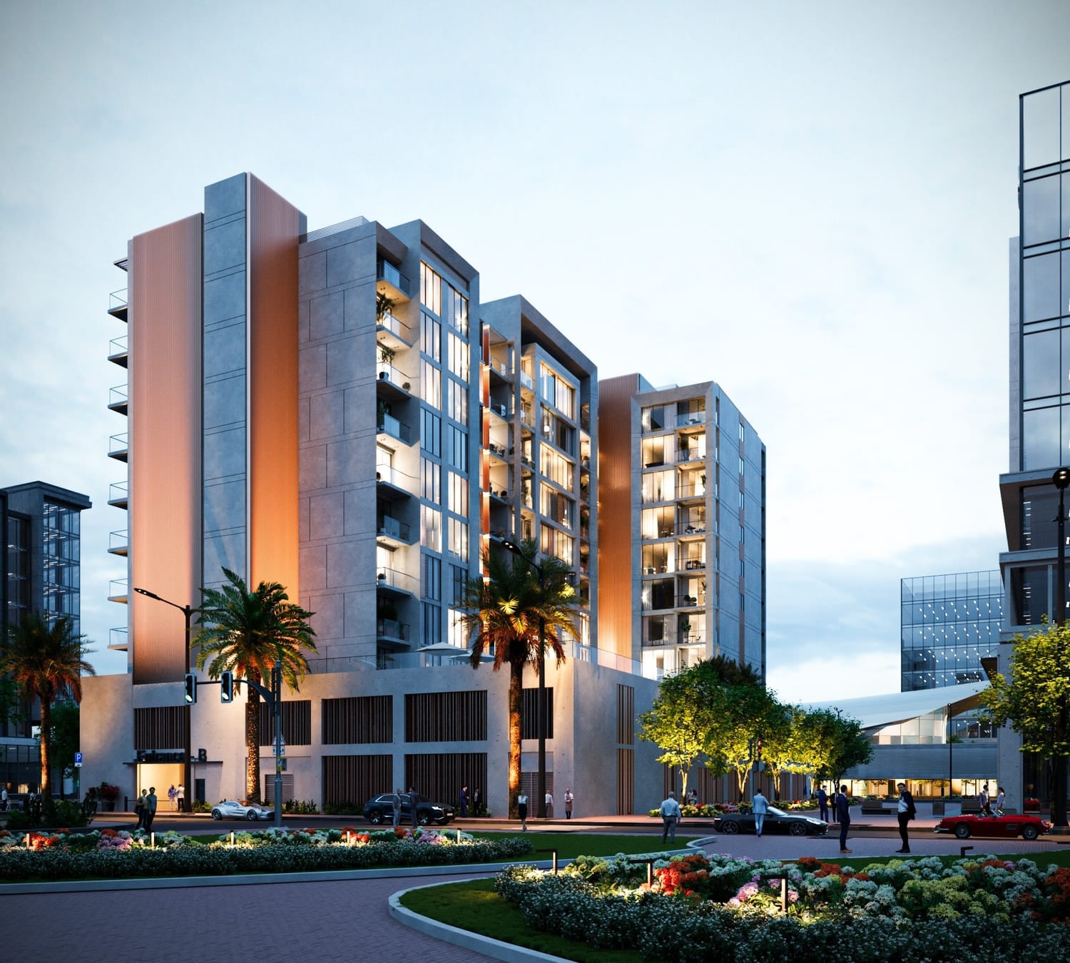 Rosalia Residences by Deyaar Development, Al Furjan. Render supplied by developer.