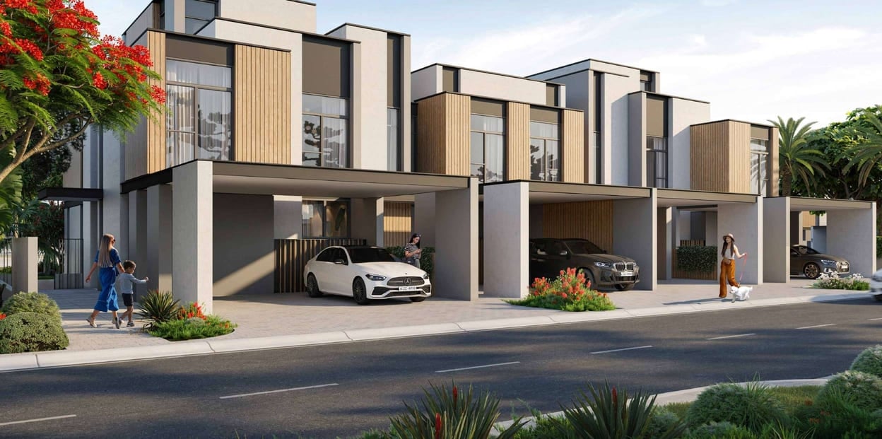 Mudon Al Ranim 1 by Dubai Properties, image 1 of 5. Render supplied by developer.