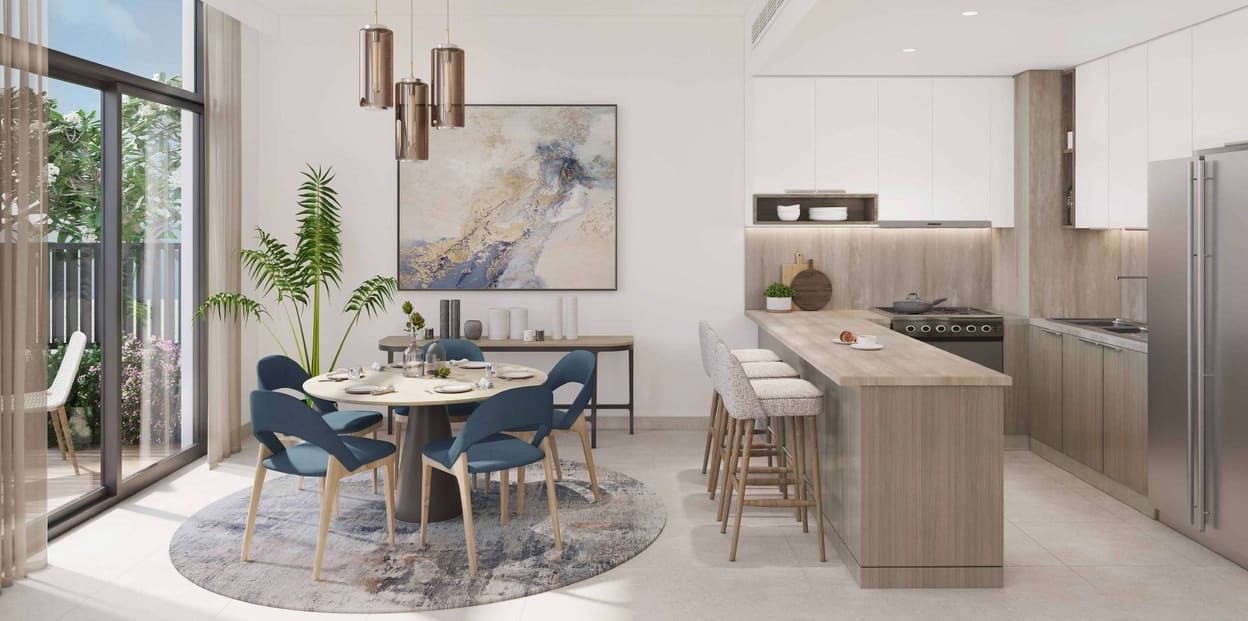 Mudon Al Ranim 1 by Dubai Properties, image 3 of 5. Render supplied by developer.