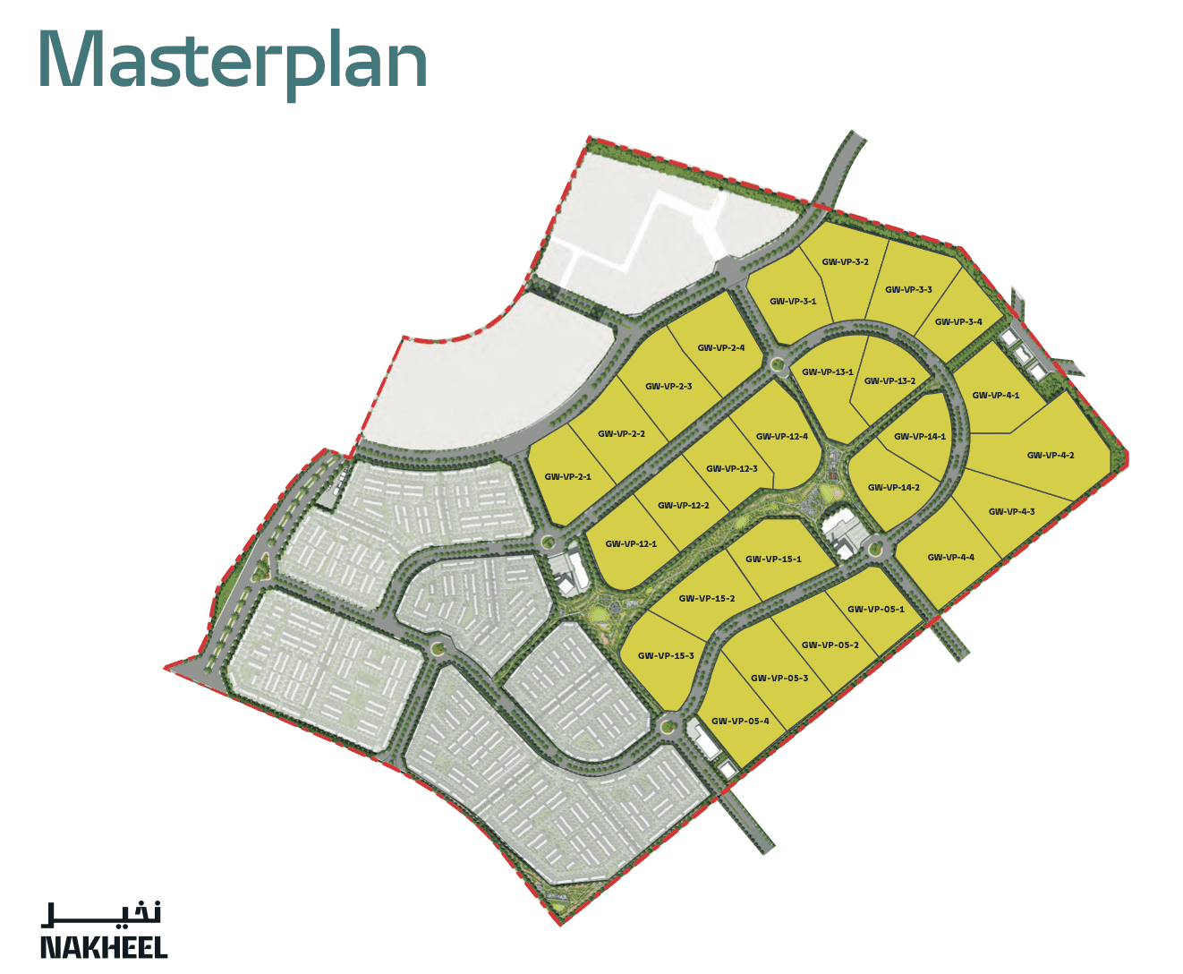 Green Wood by Nakheel, image 8 of 8. Render supplied by developer.