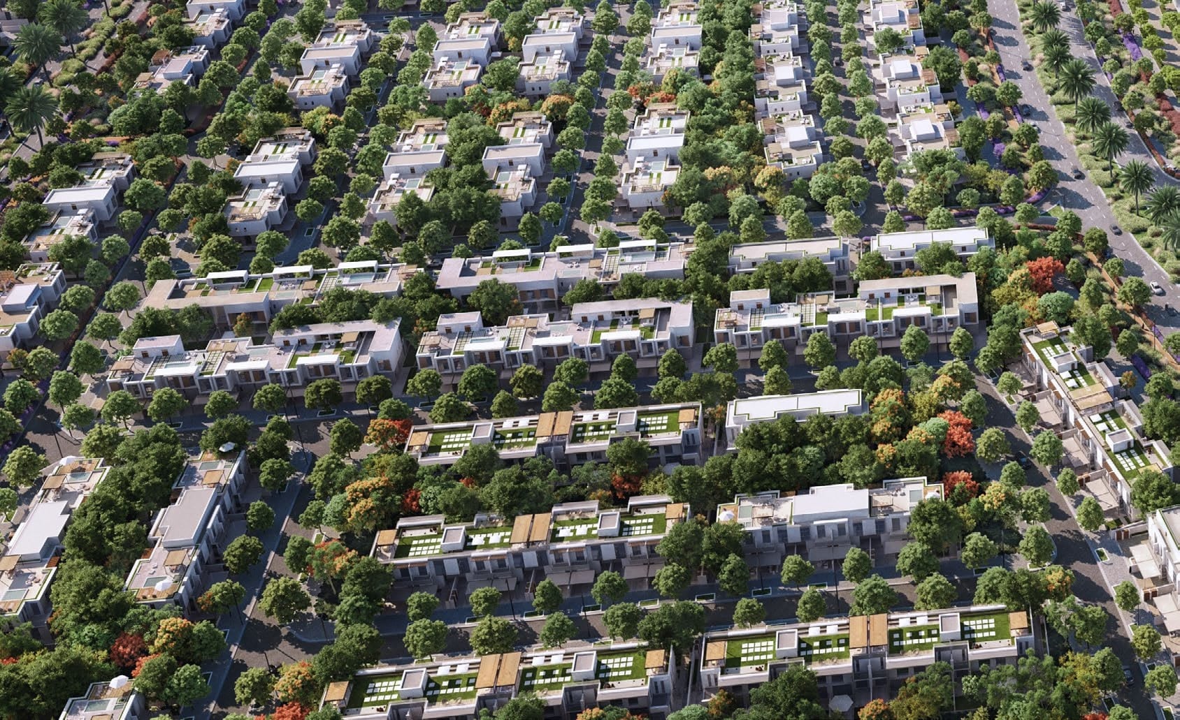 Green Wood by Nakheel, image 2 of 8. Render supplied by developer.