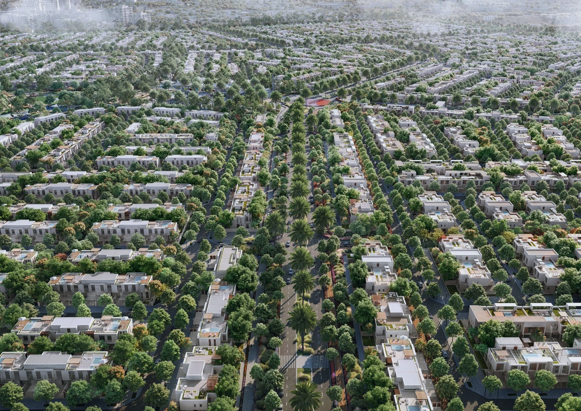 Green Wood by Nakheel, image 6 of 8. Render supplied by developer.