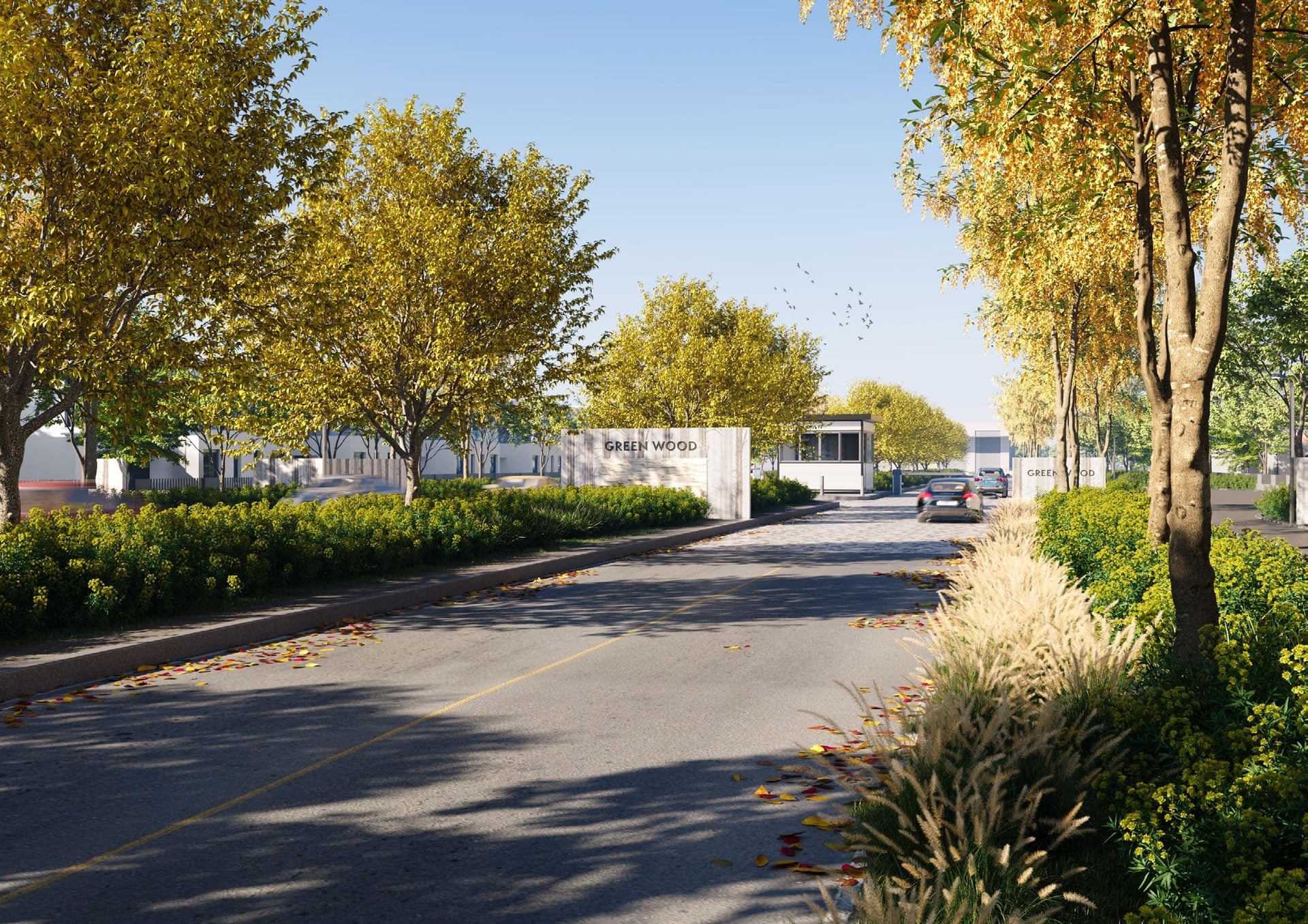 Green Wood by Nakheel, image 7 of 8. Render supplied by developer.
