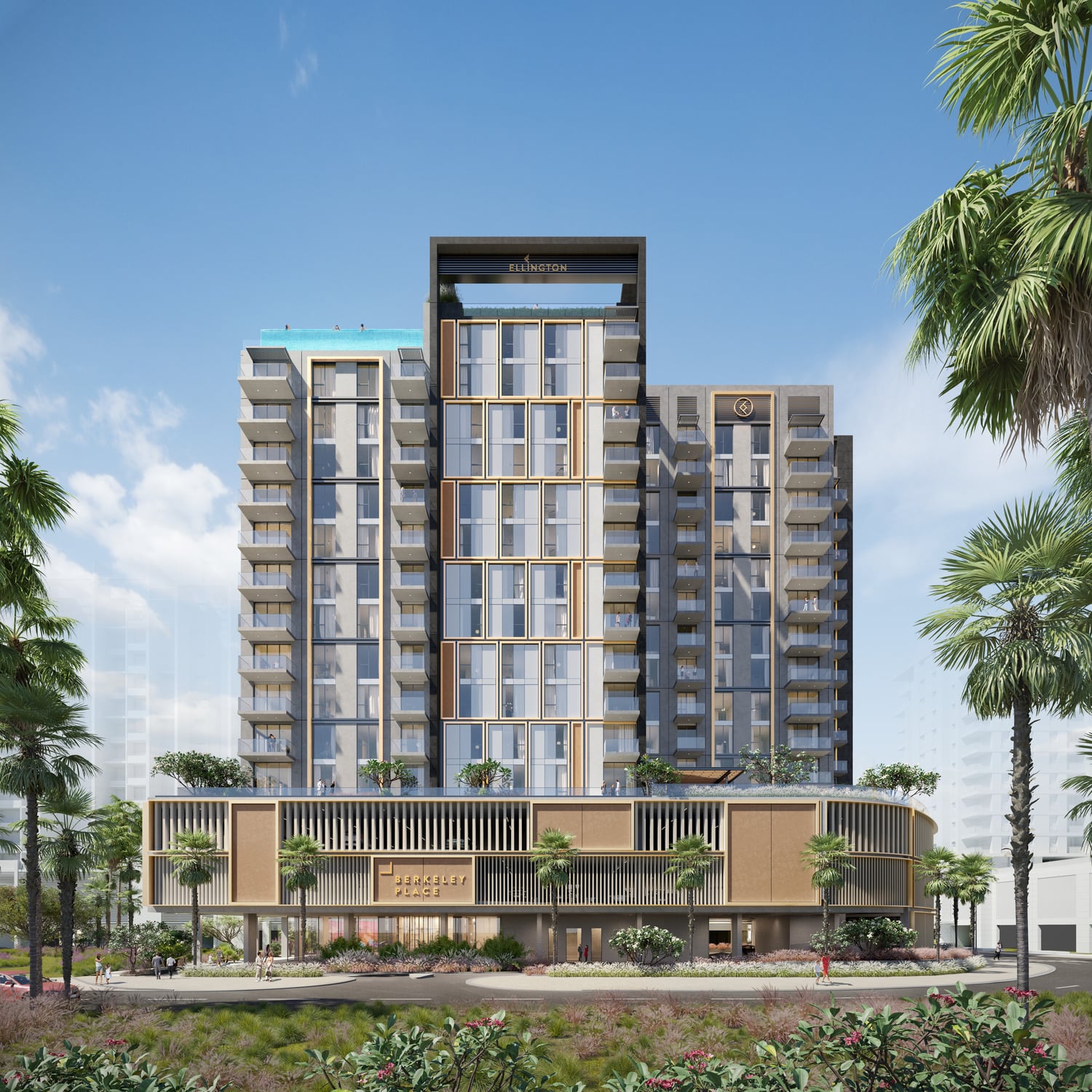 Berkeley Place by Ellington, image 3 of 14. Render supplied by developer.