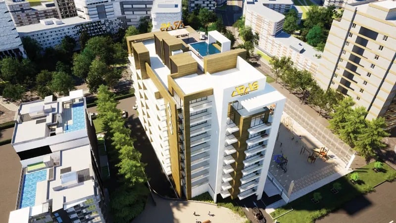 Aras Heights, image 1 of 14. Render supplied by developer.