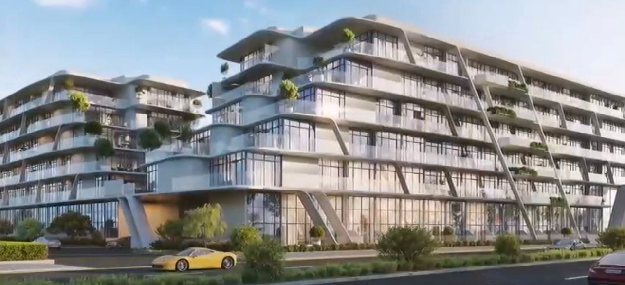 Oxford 10 by IMAN Developers, JVC (Jumeirah Village Circle). Render supplied by developer.