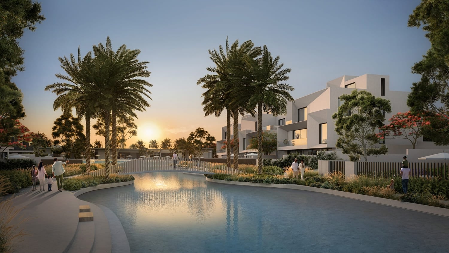 The Oasis Palmiera by Emaar, image 5 of 7. Render supplied by developer.