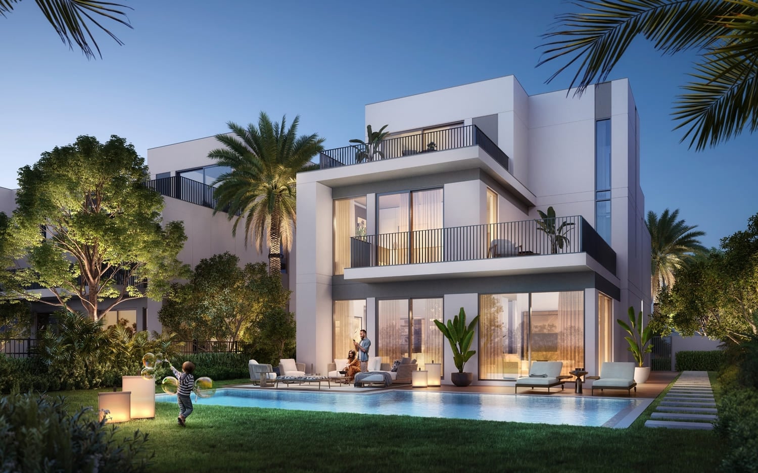 Fairway Villas 3 by Emaar, image 1 of 7. Render supplied by developer.