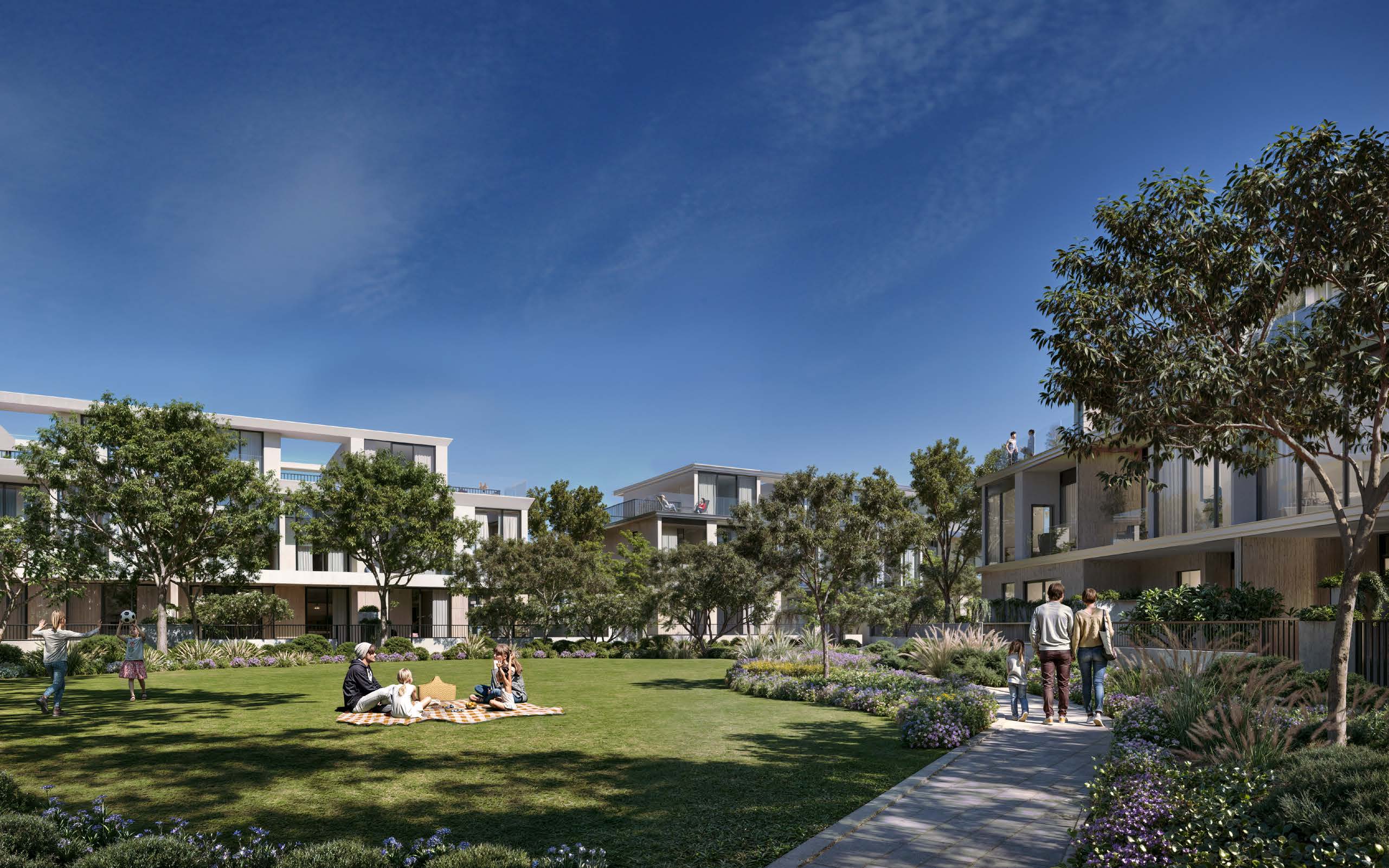 Greenway by Emaar, image 1 of 7. Render supplied by developer.