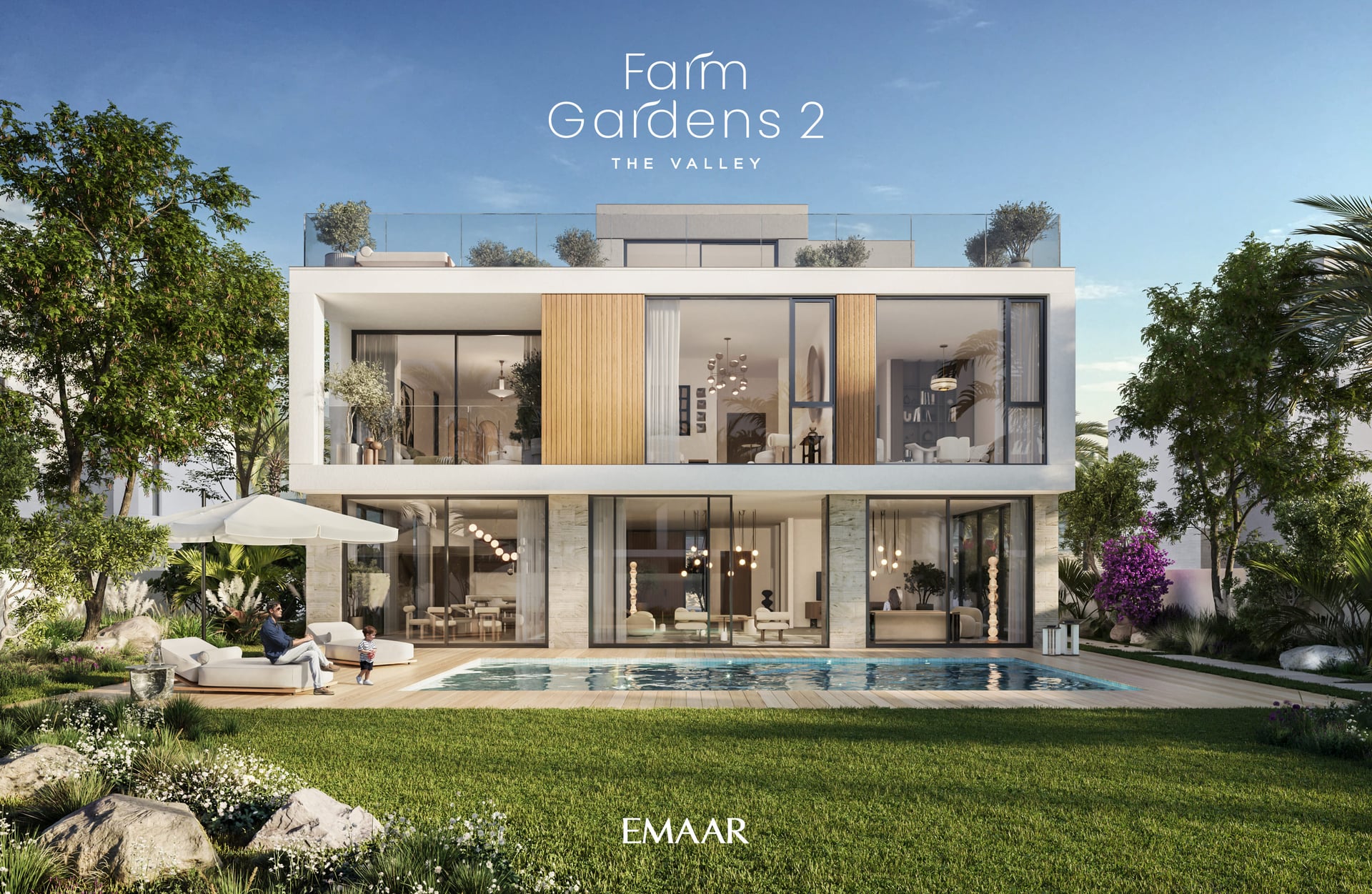 Farm Gardens Villas 2 by Emaar in The Valley, render supplied by developer