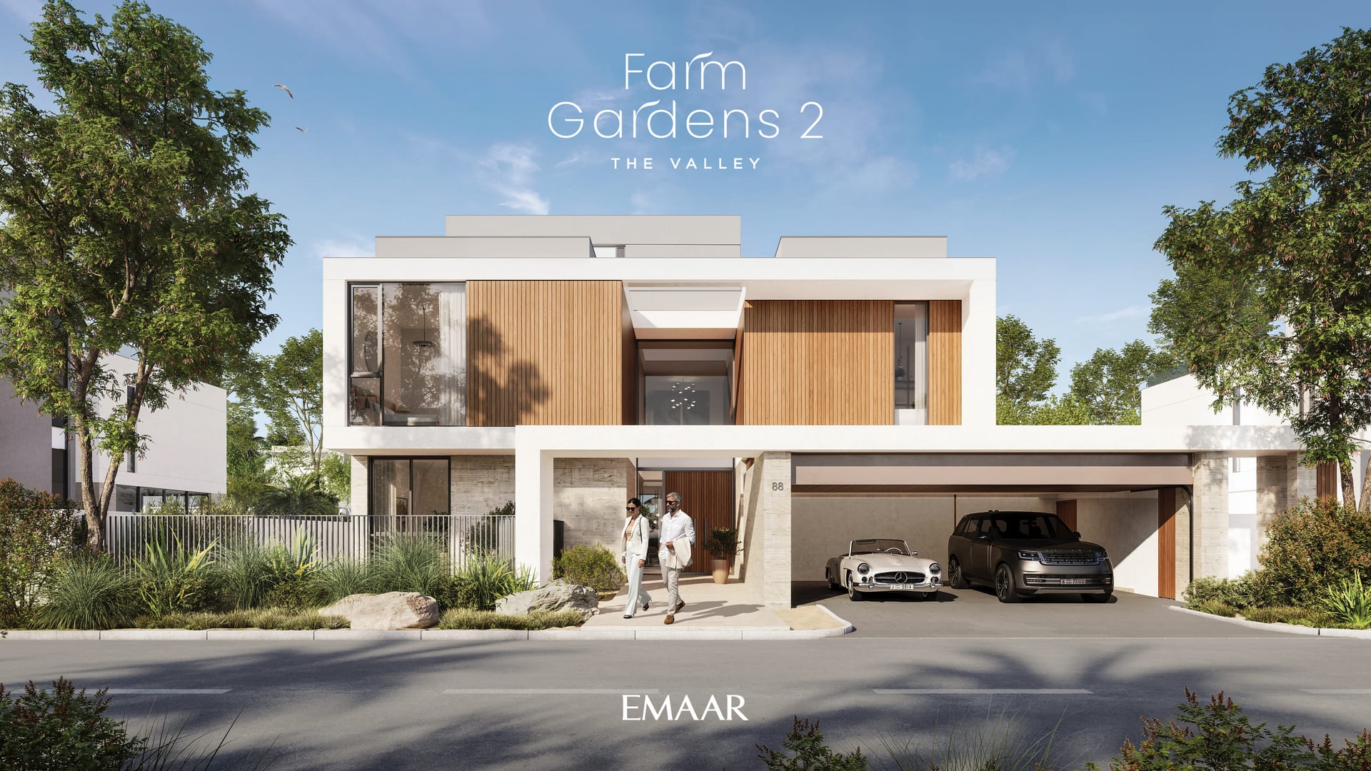 Farm Gardens Villas 2 by Emaar, image 3 of 11. Render supplied by developer.