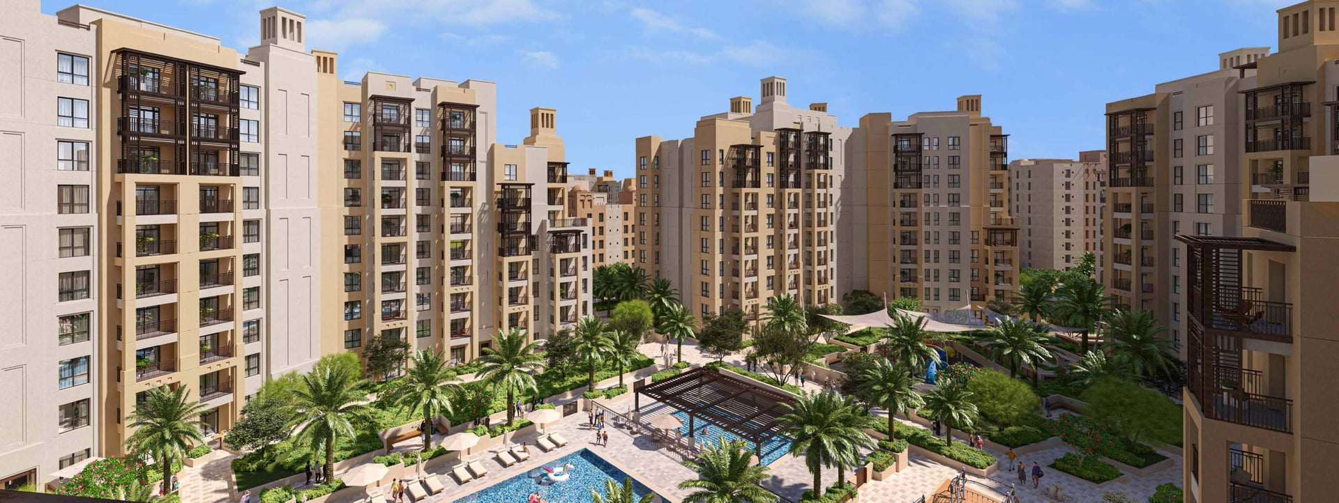 MJL Lamaa by Meraas, MJL (Madinat Jumeirah Living). Render supplied by developer.