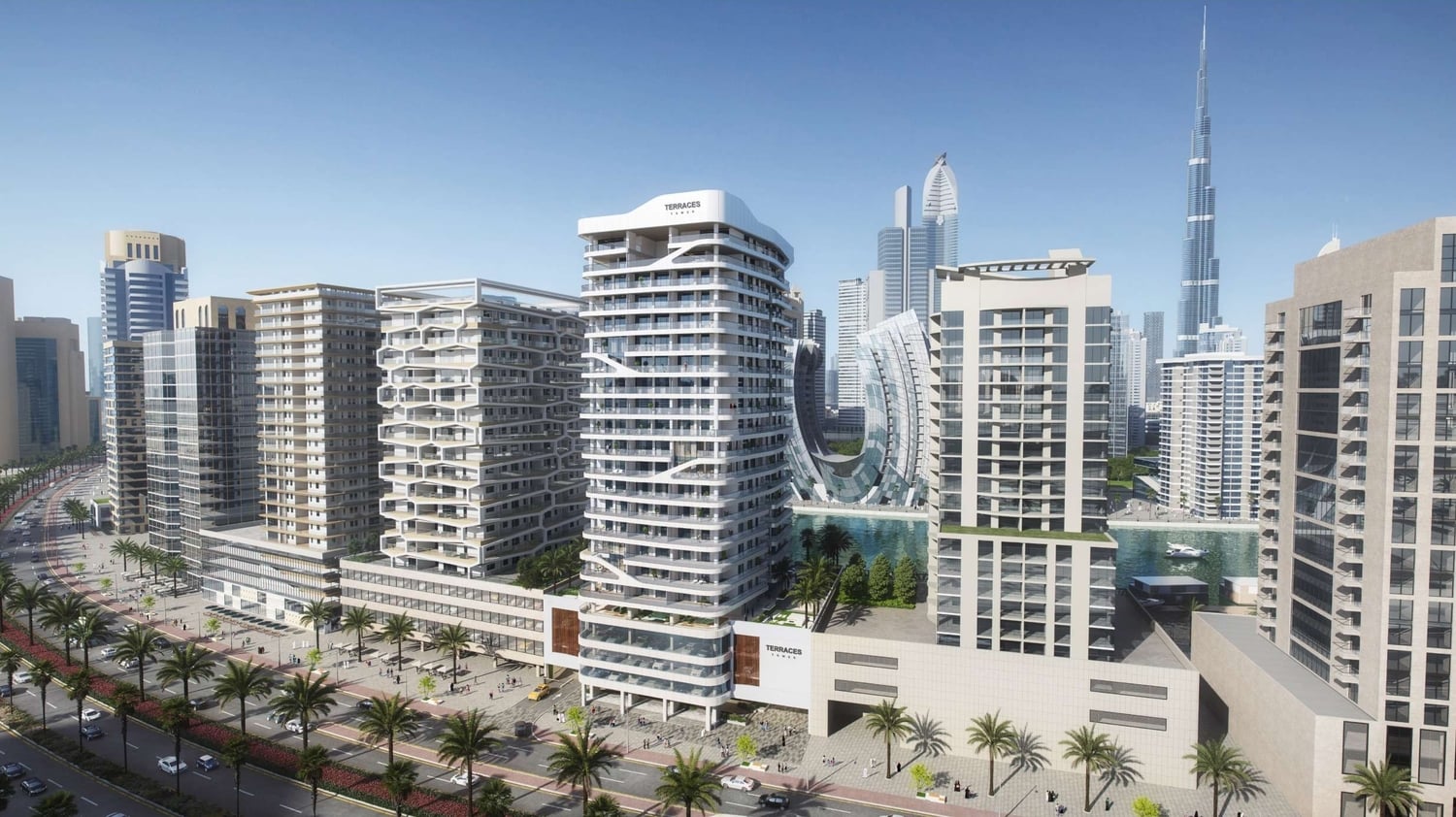 Terraces Marasi Drive by KeyMavens, image 2 of 12. Render supplied by developer.