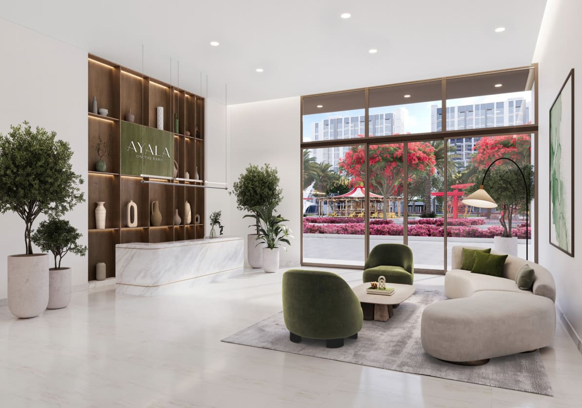 Ayala on the Park by Nshama, image 10 of 10. Render supplied by developer.