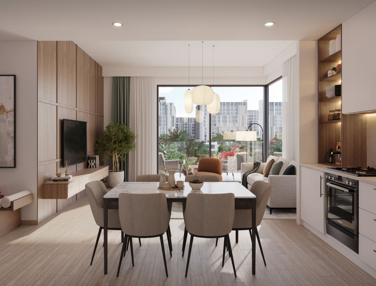 Ayala on the Park by Nshama, image 6 of 10. Render supplied by developer.