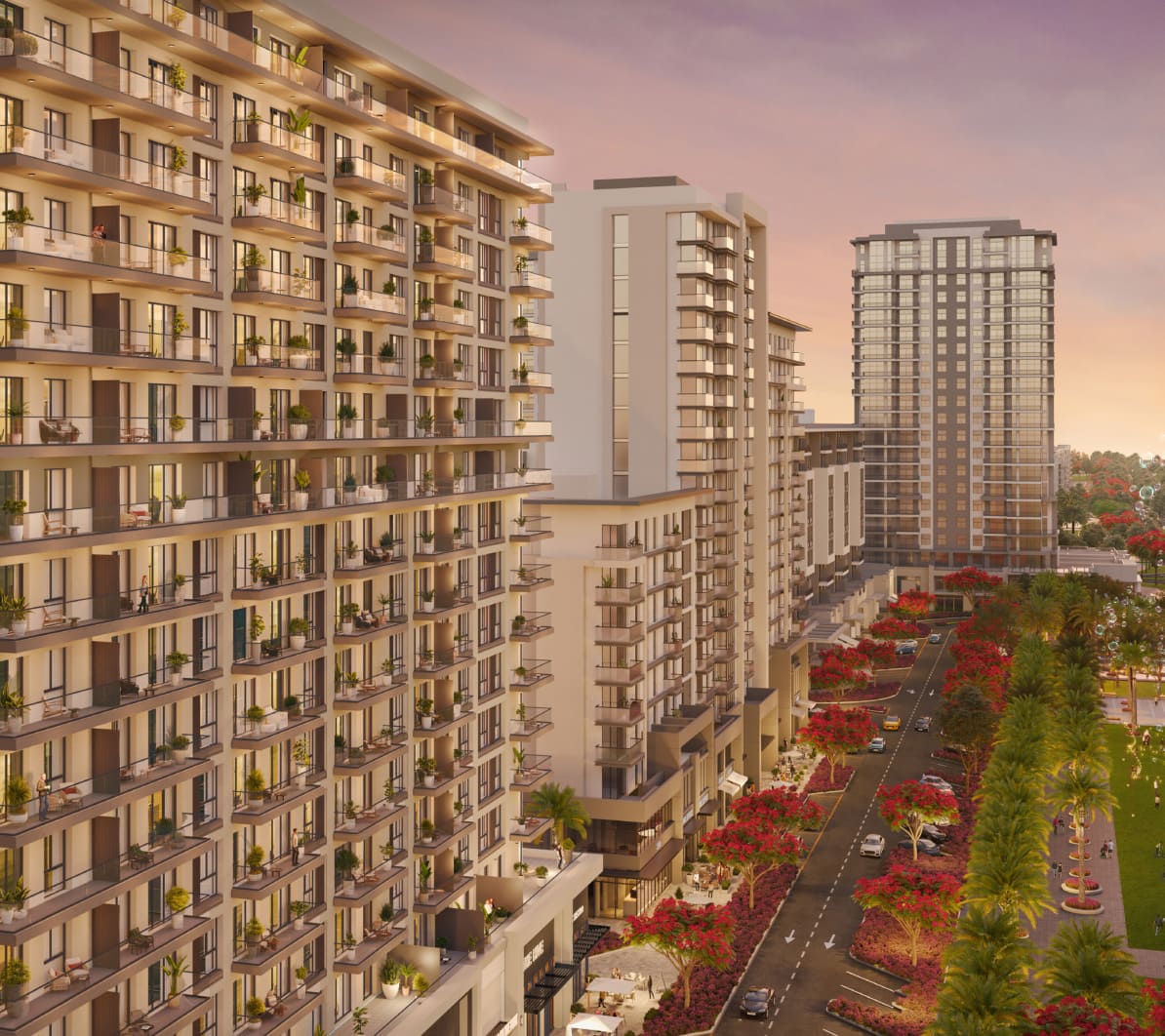 Ayala on the Park by Nshama, image 4 of 10. Render supplied by developer.