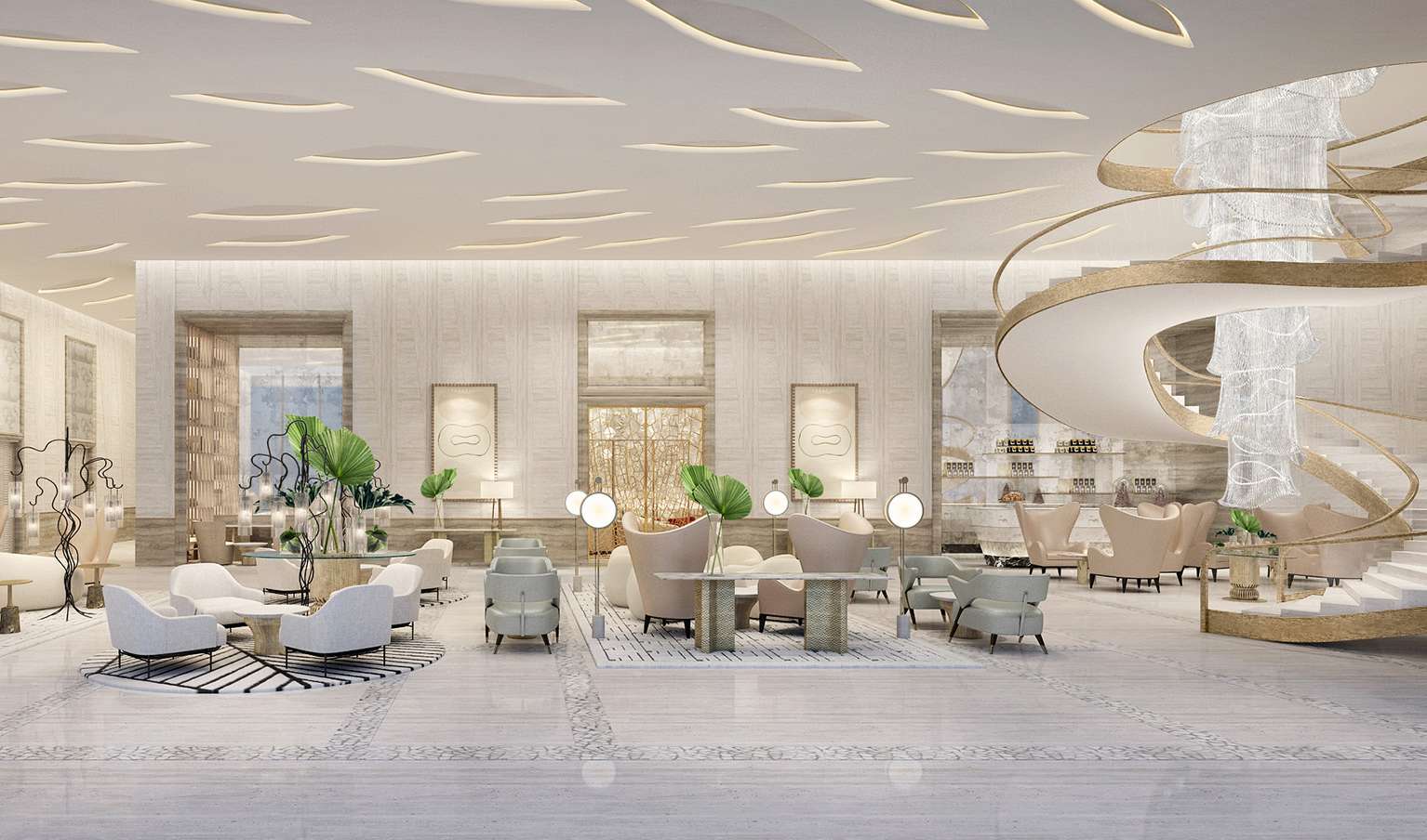 The Palm Tower by Nakheel, image 9 of 9. Render supplied by developer.
