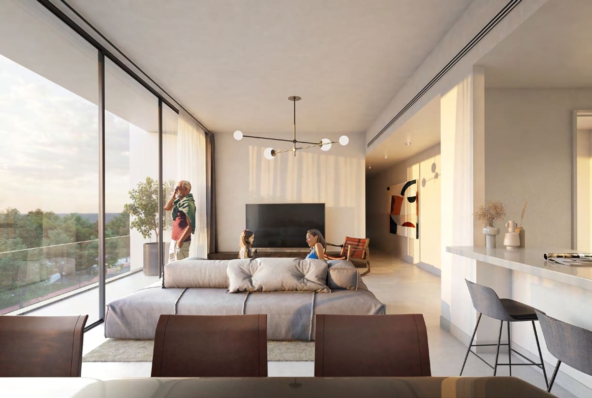 Nesba 1 Aljada by ARADA, image 5 of 8. Render supplied by developer.