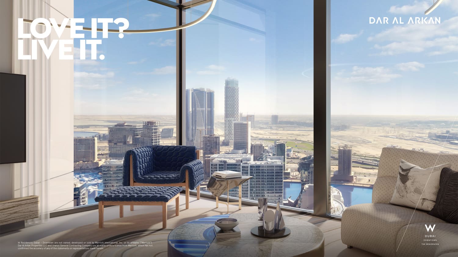 W Residences by Dar Global, image 10 of 14. Render supplied by developer.